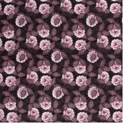 Softshell - kuviollinen vanha roosa